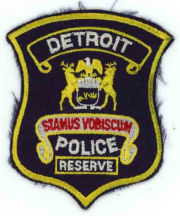 MICHIGAN,DETROIT POLICE RESERVE 3